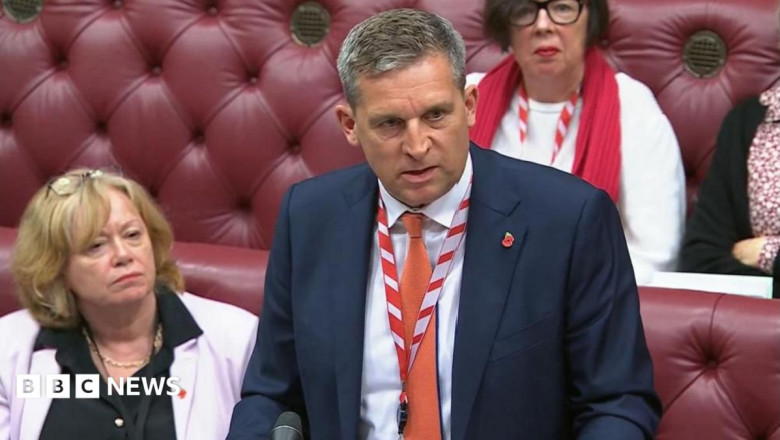 Prisons minister Lord Timpson quits government