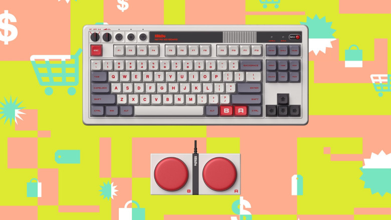 This 8BitDo mechanical keyboard has an extra keypad and is 30 percent off